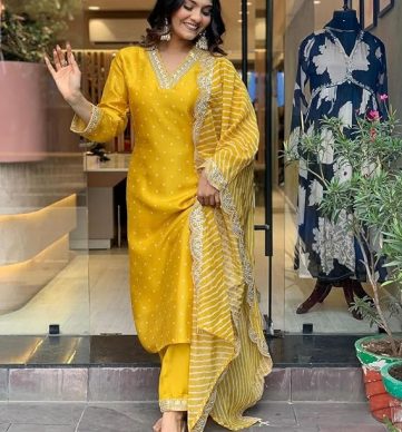 punjabi salwar suit.